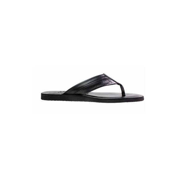 Tahiti Black Men’s Italian Leather Sandals Shoes main image 3